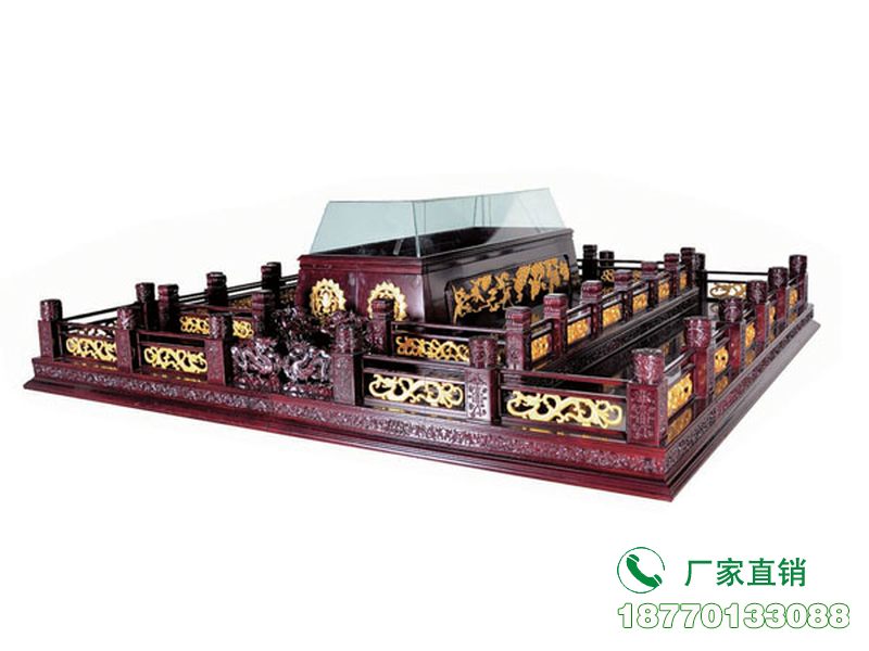 西藏豪华型实木瞻仰台